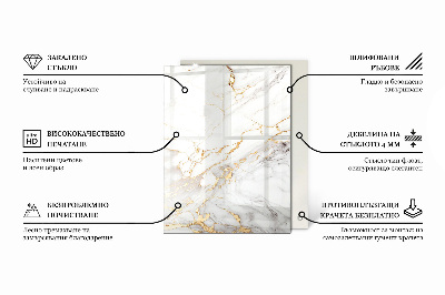 Rectangular tempered glass table top Wood in harmony with resin