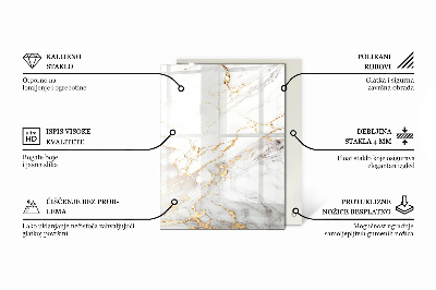 Rectangular tempered glass table top Wood in harmony with resin