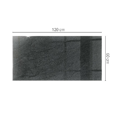 Rectangular tempered glass table top Stone texture motif