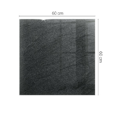 Rectangular tempered glass table top Stone texture motif