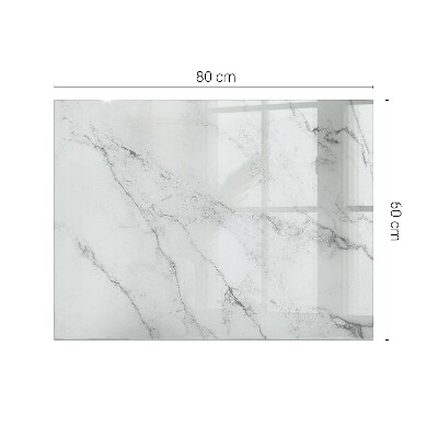 Rectangular top table Pattern imitating marble