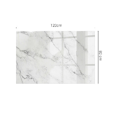 Rectangular top table Pattern imitating marble