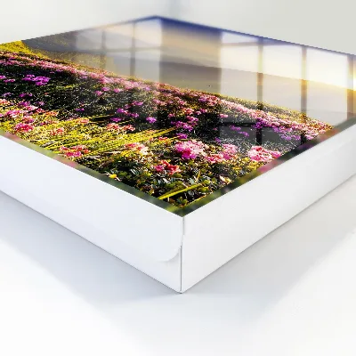 Key box for wall Mountain sunrise