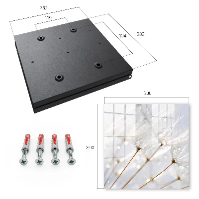 Wall mounted key box Lightness of nature