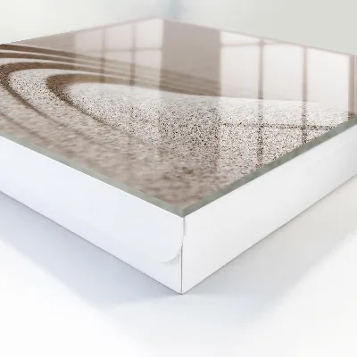Wall mounted key box zen garden design
