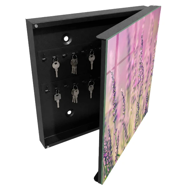Key box for wall Purple garden