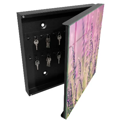 Key box for wall Purple garden