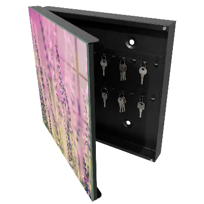 Key box for wall Purple garden