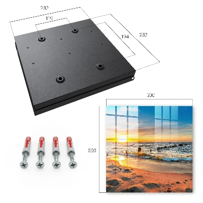Key box for wall Sunset