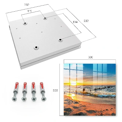 Key box for wall Sunset