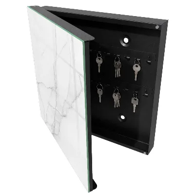 Wall mounted key box Marble elegance