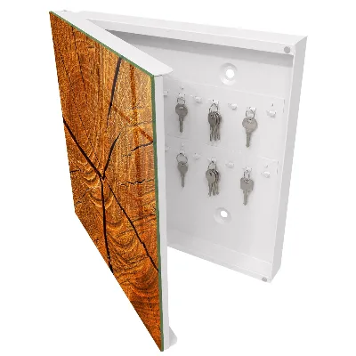 Key box for wall Wood grain