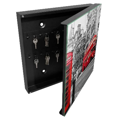 Wall mounted key box London contrast