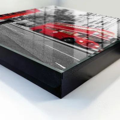 Wall mounted key box London contrast