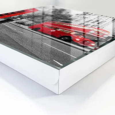Wall mounted key box London contrast