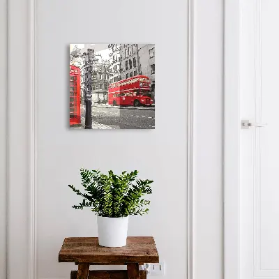 Wall mounted key box London contrast