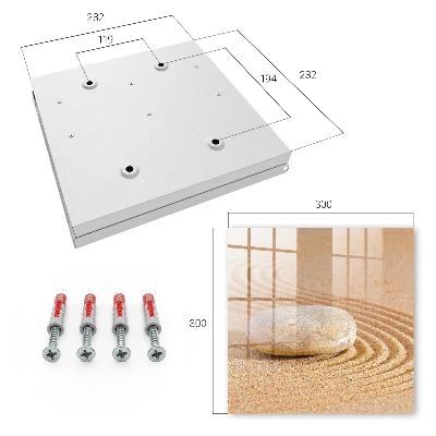 Key box for wall Stone on the sand