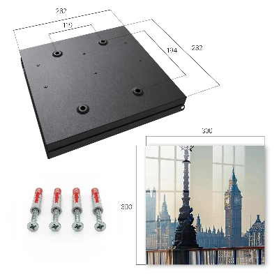 Key cabinet City charm