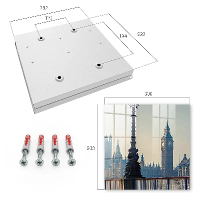 Key cabinet City charm