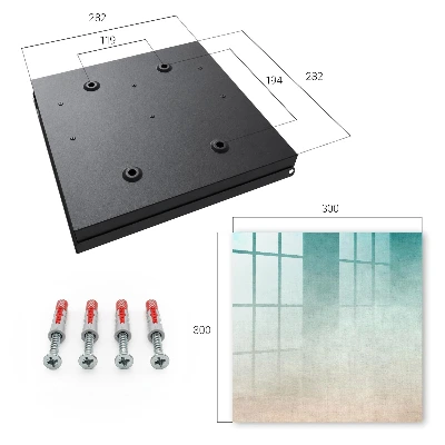 Key box for wall Subtle gradient