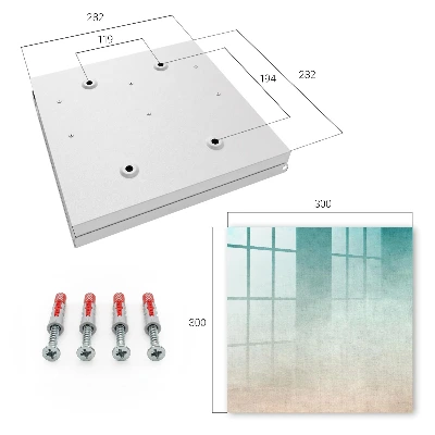 Key box for wall Subtle gradient