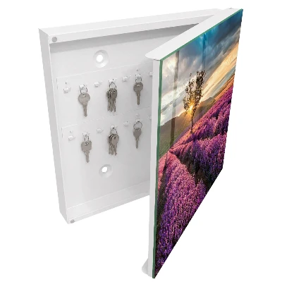 Key box for wall Lavender sunset