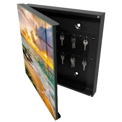 Wall mounted key box Sunset