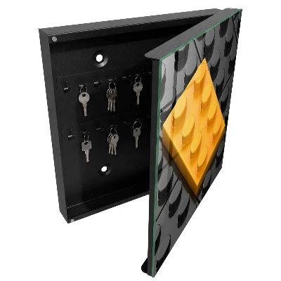 Key cabinet Yellow brick