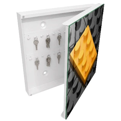 Key cabinet Yellow brick