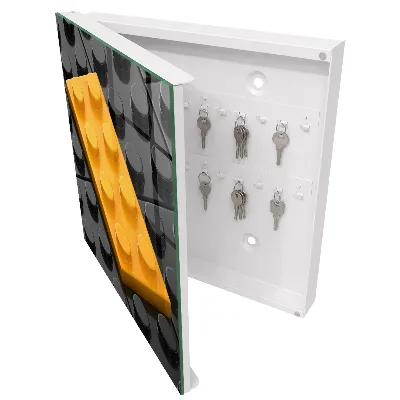 Key cabinet Yellow brick