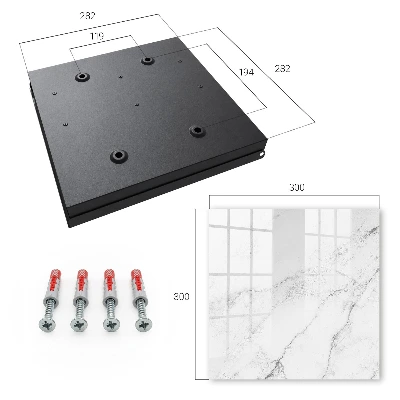 Wall mounted key box Grey elegance
