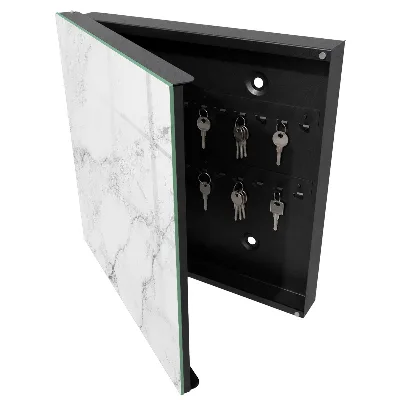 Wall mounted key box Grey elegance