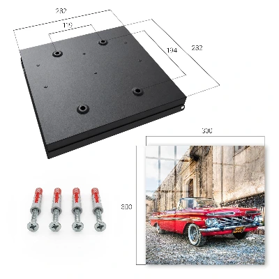 Key cabinet Retro car