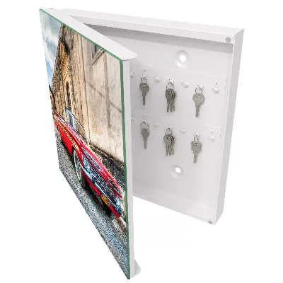 Key cabinet Retro car