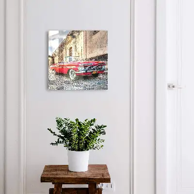Key cabinet Retro car