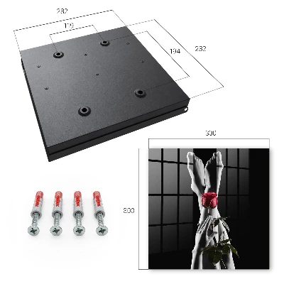 Key cabinet Rose elegance