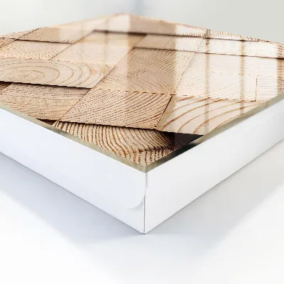 Key box for wall Wood texture