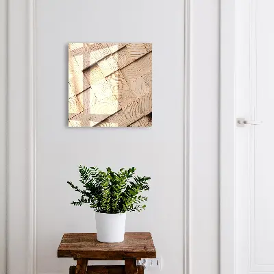 Key box for wall Wood texture