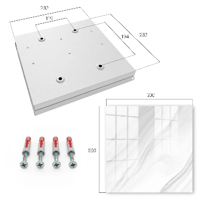Wall mounted key box Waves of elegance