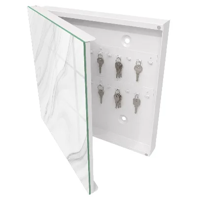 Wall mounted key box Waves of elegance