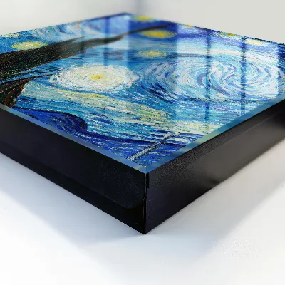 Key box for wall Night sky