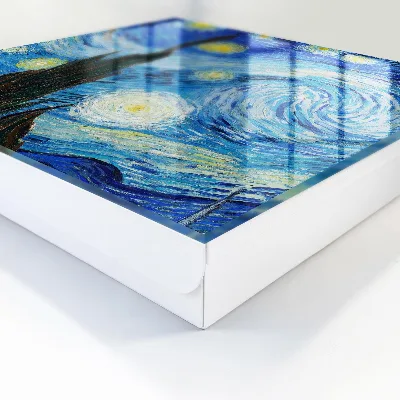 Key box for wall Night sky
