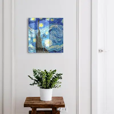 Key box for wall Night sky
