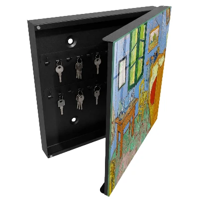 Wall mounted key box cozy room style
