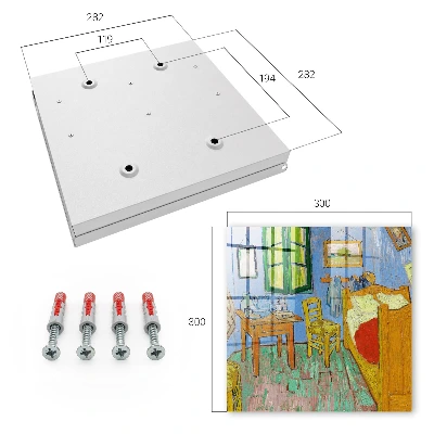 Wall mounted key box Cozy room