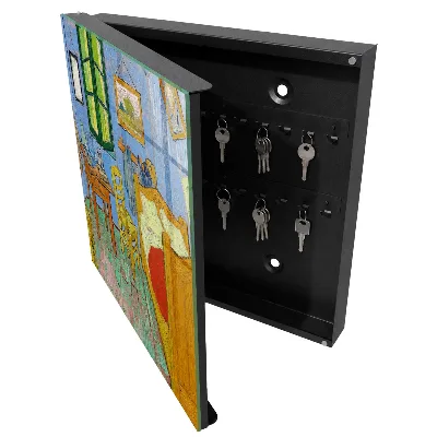 Wall mounted key box Cozy room