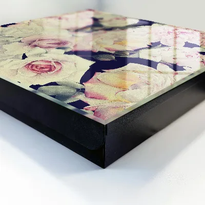 Key box for wall Floral elegance