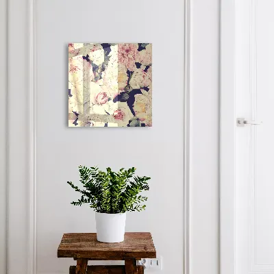 Key box for wall Floral elegance