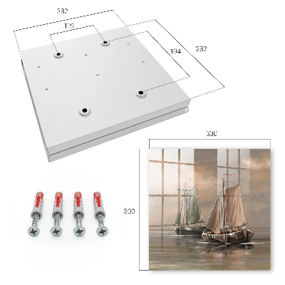 Key cabinet Sea sailboats