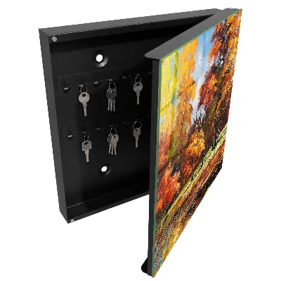 Key box for wall Autumn landscape